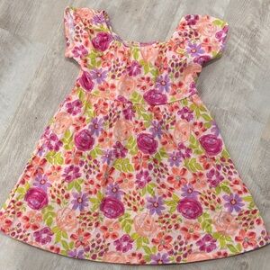 The Children's Place Floral Dress - Pink, Purple, and Green